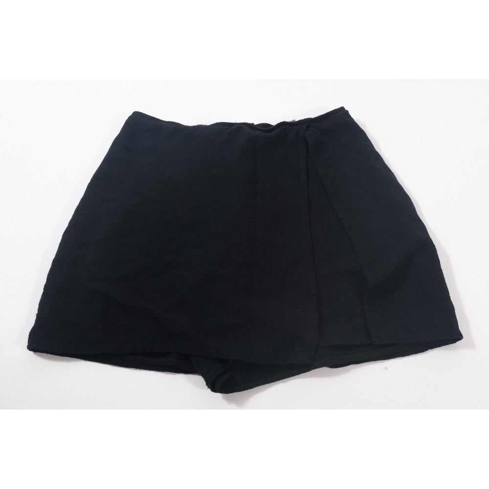 L.A. Hearts Skort Womens‎ S Black Wrap Front Mini Skirt Style Juniors